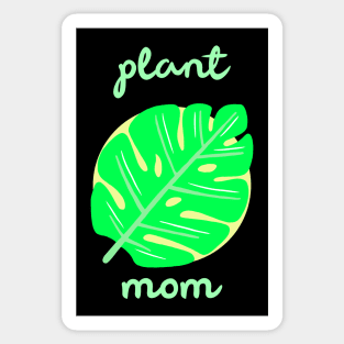 Plant Mom Monstera Leaf Sticker